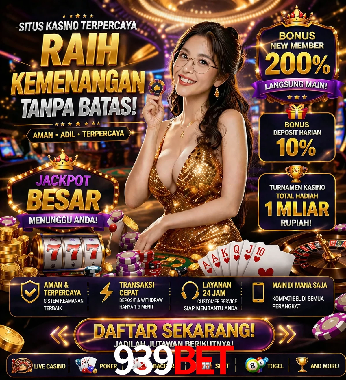 Roleta e blackjack 939bet